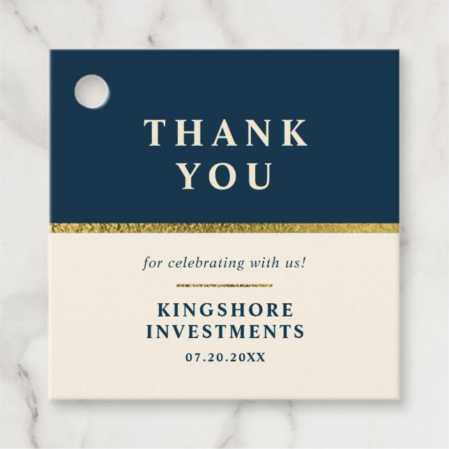 Étiquette de préférence pour le dîner annuel d'app (Devant)