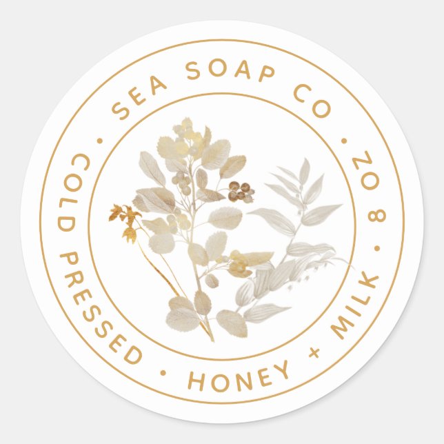 Étiquette de produit (Devant)