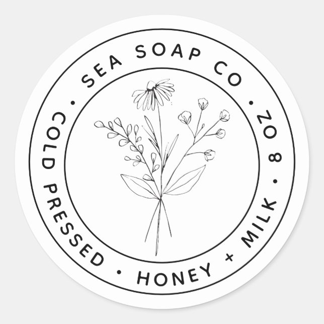 Étiquette de produit (Devant)