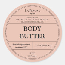Étiquette de produit cosmétique rose millénaire mi