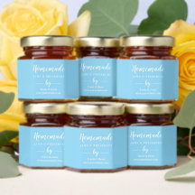 Étiquette de produit de miel fait maison