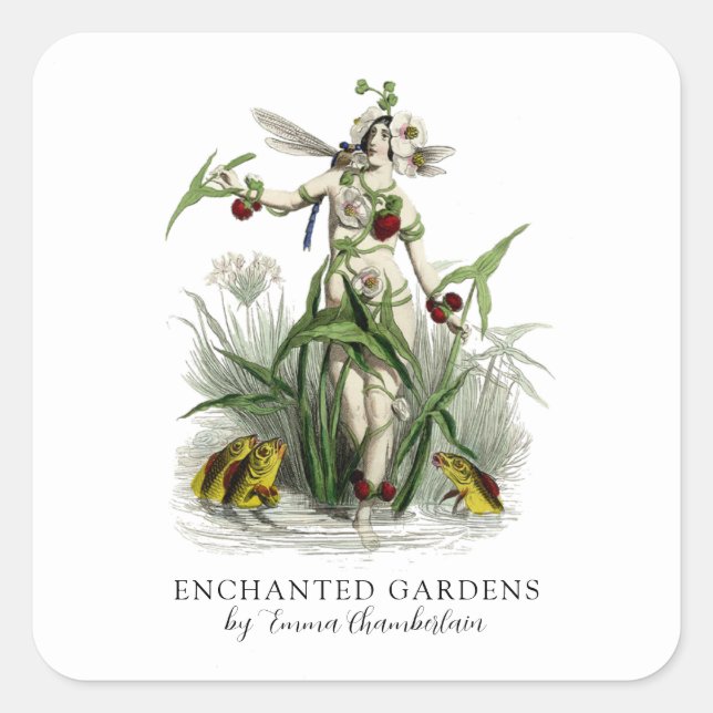 Étiquette de produit Enchanted Garden Gardener Lan (Devant)