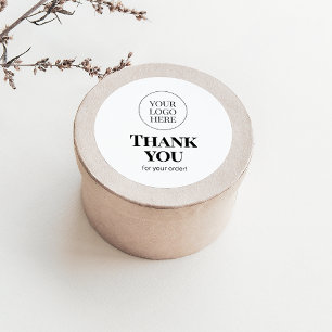 Étiquette de produit Merci Entreprise Classique Mi