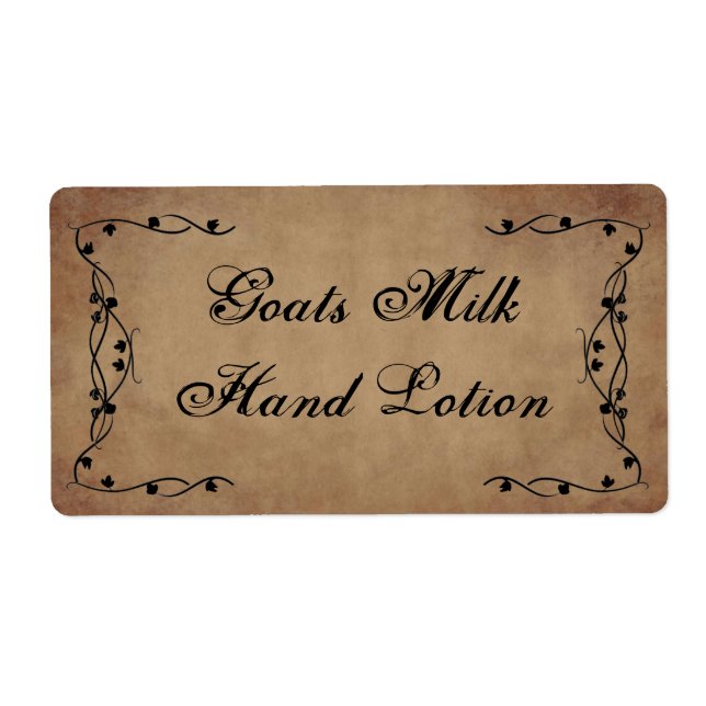 Étiquette de produit Vins primitifs (Devant)