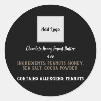 Étiquette de produits alimentaires