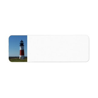 Étiquette de retour phare