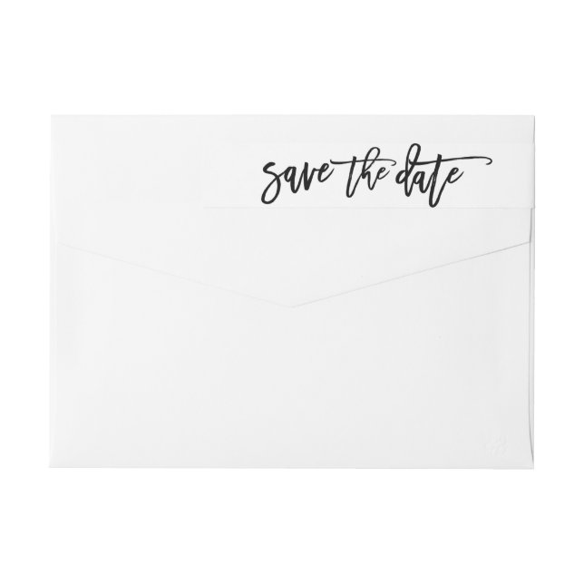 Étiquette De Sauvegarde De L'Envoi De La Date De B (Dos)