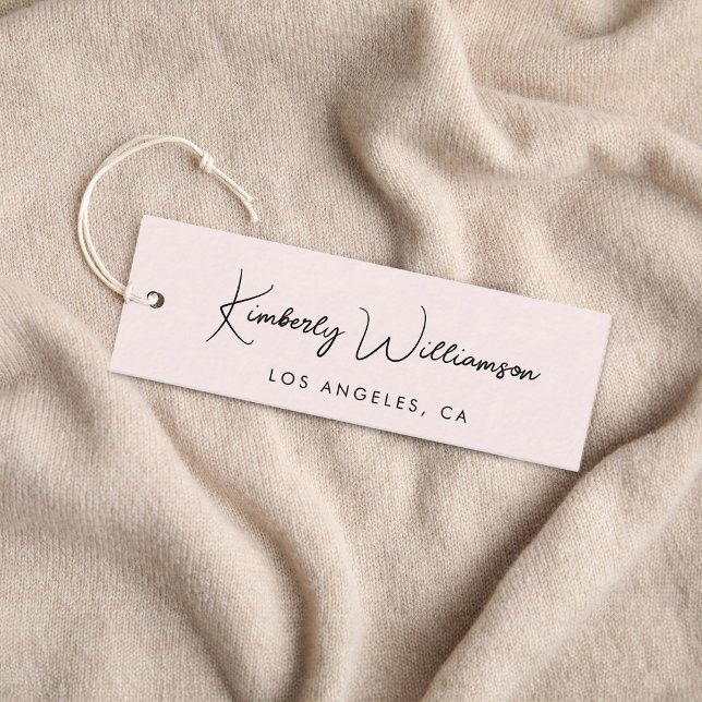 Étiquette de signature de code QR Chic Hang (Créateur téléchargé)