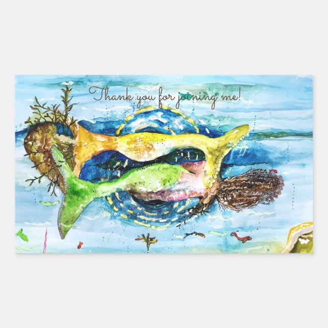 Étiquette de sirène (Devant)