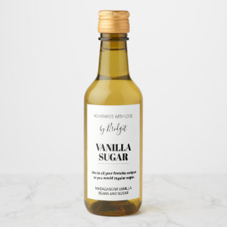 Étiquette de Sucre Vanillé Personnalisable AF_01sq