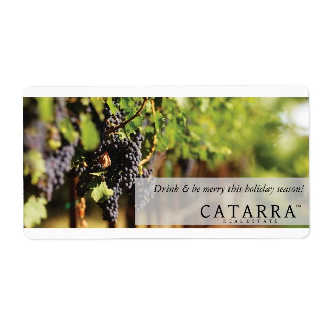 Étiquette de vin de Catarra (Devant)
