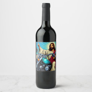 Étiquette de vin de Jésus !
