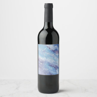Étiquette de vin Night Sky
