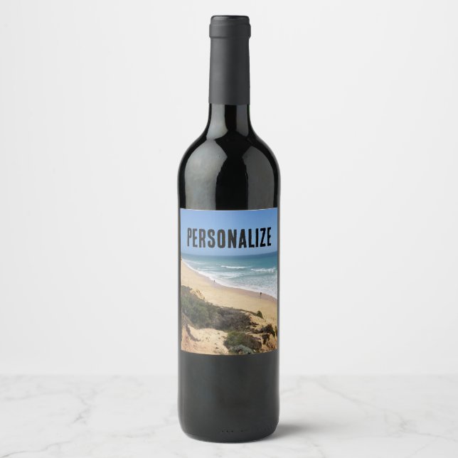 Étiquette de vin personnalisé portugais (Devant)