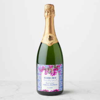 Étiquette de vin pour enterrement de vie de jeune