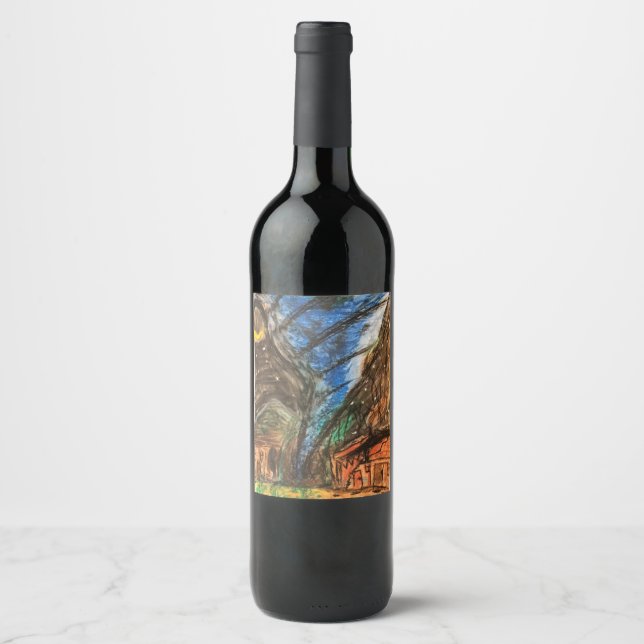 Étiquette de vin Tornado Rage (Devant)
