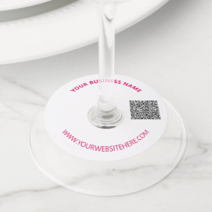 Étiquette de votre code QR - Texte personnalisé et