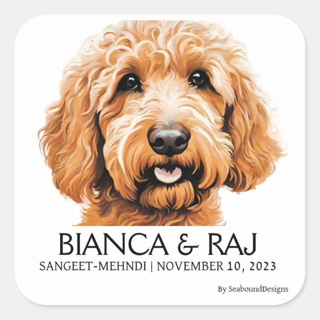 Étiquette de Wookie Dog (Devant)