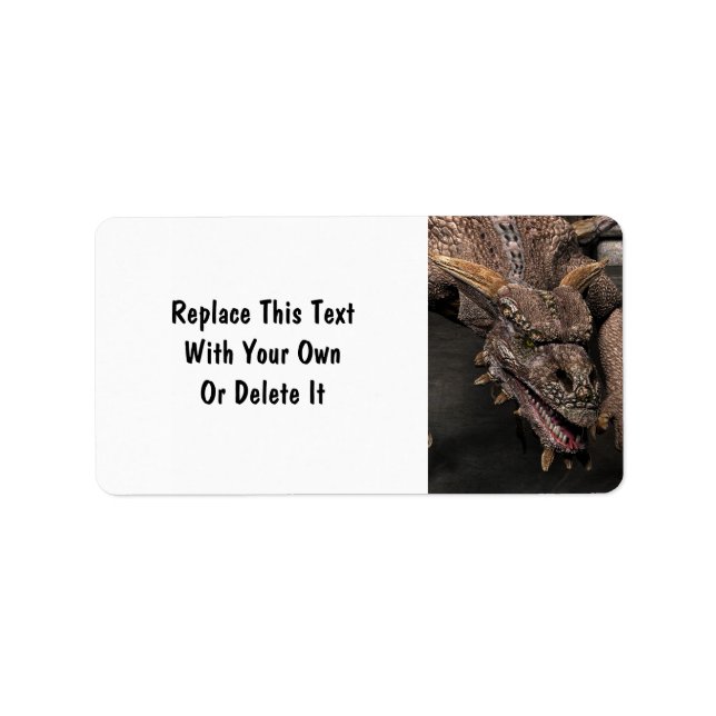 Étiquette Dead End Dragon Cherche Un Dîner - Vous (Devant)
