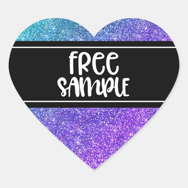 Étiquette d'échantillon gratuit (Devant)