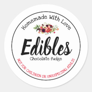 Étiquette d'Edibles