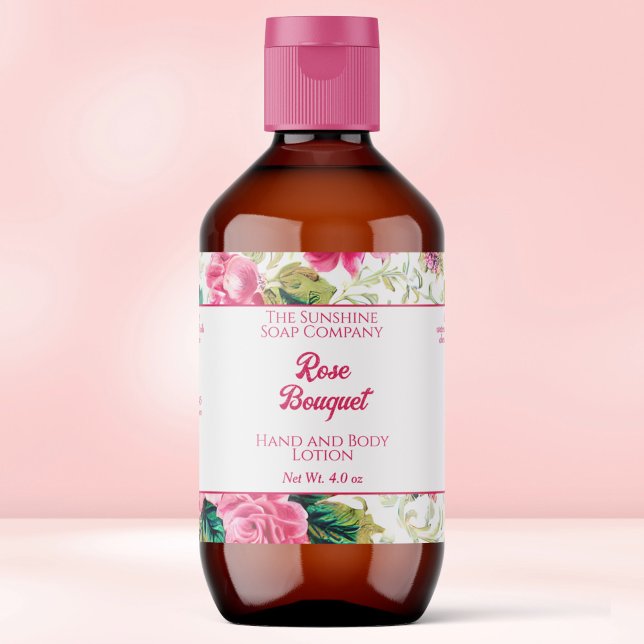 Étiquette d'emballage de savon de cosmétiques - Ro (Créateur téléchargé)