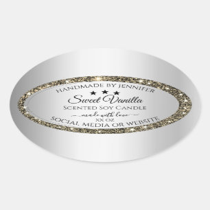Étiquette d'emballage du produit Silver Effect Gol