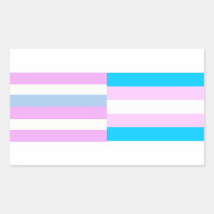 Étiquette des drapeaux de la fierté intersexuelle/