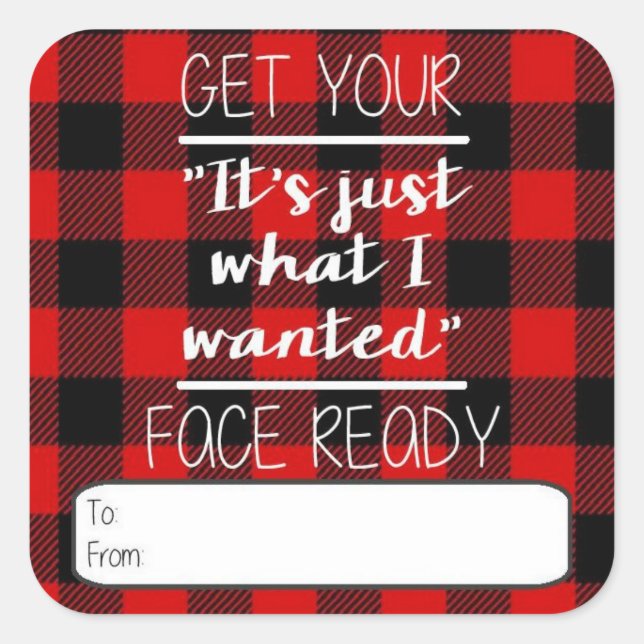 Étiquette d'étiquette cadeau d'honneur (Devant)