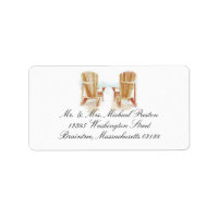Deux Chaises De Plage Adirondack