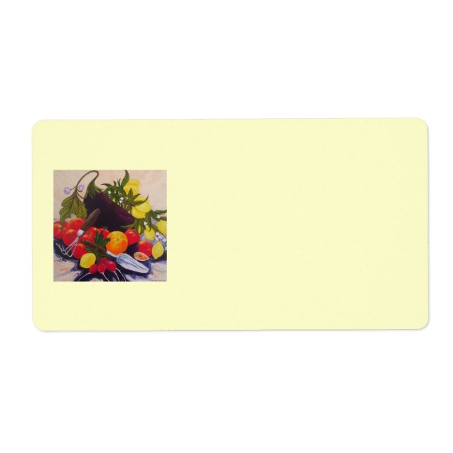 Étiquette d'expédition de fruits et légumes (Devant)