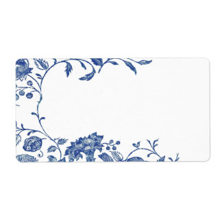 Étiquette d'expédition Delft Blue