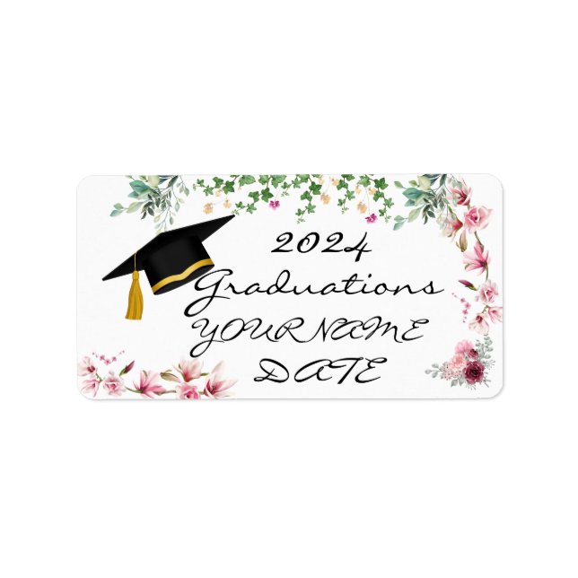 Étiquette Diplômations (Devant)