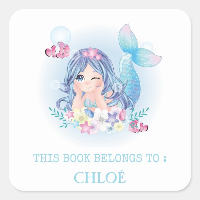 ÉTIQUETTE DU LIVRE : MERMAID (Devant)
