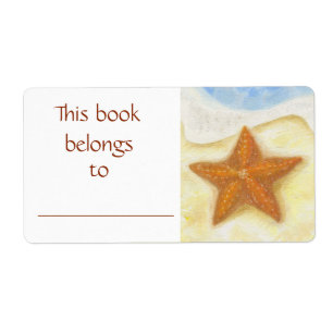 Étiquette du livre Orange Starfish