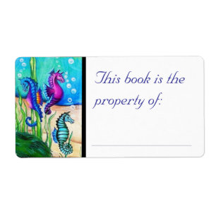 Étiquette du livre Sea Horses