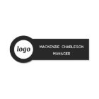 Étiquette du nom du personnel de l'employé magnéti