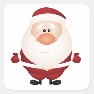 Étiquette du Père Noël