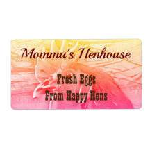 ÉTIQUETTE EGG CARTON