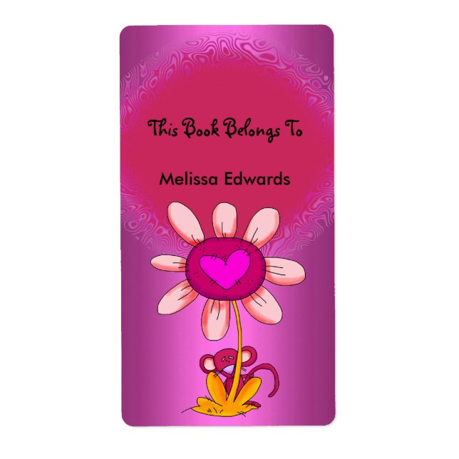 Étiquette Enfants Réserver Stickers Étiquette Gran (Devant)