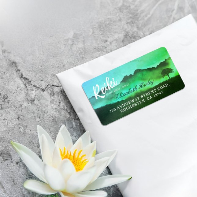 Étiquette Enseignant de médiation en yoga du Reiki naturel (Créateur téléchargé)