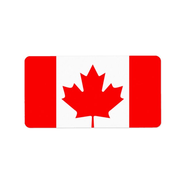 Étiquette Érable canadien (Devant)