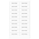 Étiquette étanche pour les entreprises, les artist