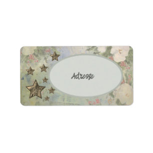Étiquette Étoiles de Vintage