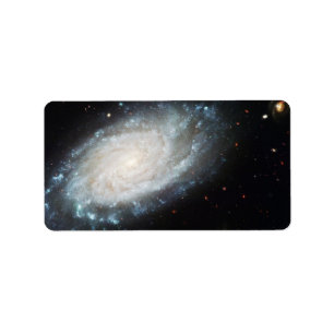 Étiquette Étoiles d'impression de galaxie de manière