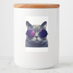 Étiquette fait sur commande de récipient de