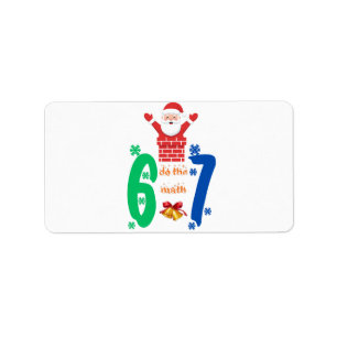 Étiquette Faites Le Calcul 67 Meme Noël
