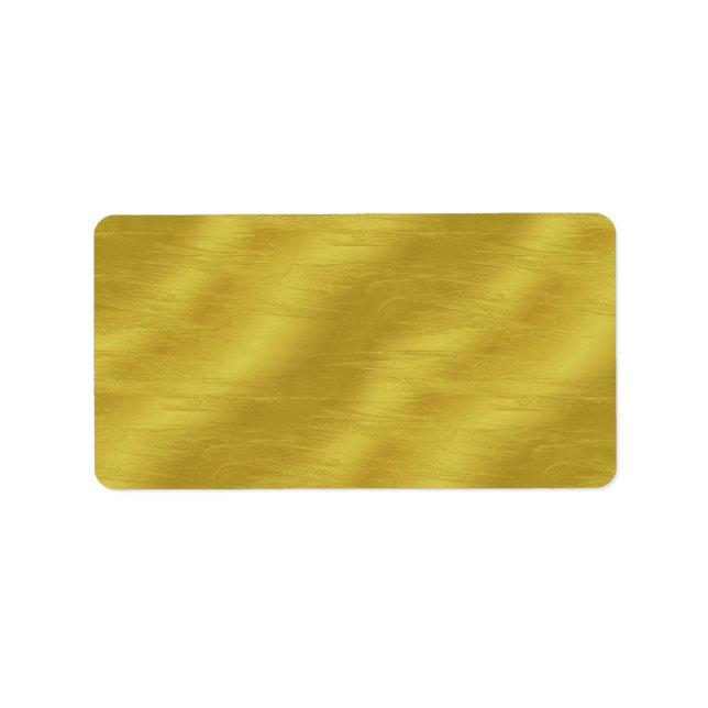 Étiquette Faux Gold Foil Texture Arrière - plan Sparkle Modè (Devant)