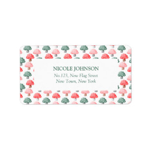 Étiquette Fée Premier Anniversaire Cute Coloré Champêtre