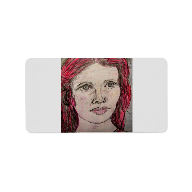 Étiquette Femme nordique (Devant)